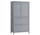 Armoire De Salle De Bain 30 X 60 X 110 Cm Gris Tourterelle