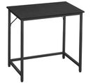 Bureau,  50 X 80 X 75 Cm, Style Industriel, Cadre En Métal, Noir