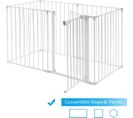 Barrière De Sécurité Pour Bébé, Animaux Enfant Grille De Protection Cheminée Pare-feu 500x74,5cm