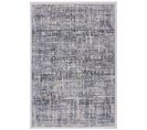 Tapis De Salon Moderne Echo En Polypropylène - Bleu - 160x230 Cm