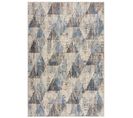 Tapis De Salon Moderne Taly En Polyester - Bleu - 120x170 Cm