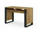 Bureau 120x55cm Mondi Chêne Artisan/ Noir Home Office