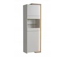 Meuble Vitrine De Rangement Cachemire 64x203x40cm Durak