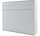 Lenart Armoire Lit Escamotable Horizontal 160x200 Cm Gris Lit Rabattable Lit Mural"consus"