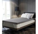 Surmatelas Bambou 180x200 cm à Mémoire de forme avec Housse Amovible et Lavable