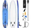 Stand Up Paddle Board Gonflable Pagaie Réglable 325x76x16cm