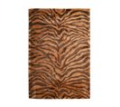 Tapis Moderne Fait Main Zebra En Viscose - Marron - 200x290 Cm