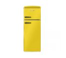 Réfrigérateur Congélateur 2 portes  Retro Arzy Ljdd206lemon 206 Litres Lemon