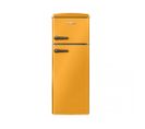 Réfrigérateur Congélateur 2 portes Retro Arzy Ljdd206orange 206 Litres Orange