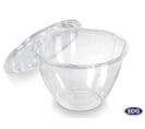 Bol Boule Transparent En Pla 1400 Ml - Lot De 50 - Sdg