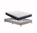 Matelas à Ressorts 140x190cm Epaisseur 25cm + Sommier déco