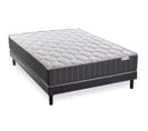 Ensemble Matelas Mémoire + Sommier 160x200 Memo Prestige Hbedding - Mousse Ergo, Mousse Hr 35kg