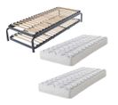 Ensemble lit Gigogne + 2 Matelas Mousse 90x190 cm