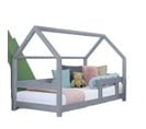 Lit Cabane Tery Gris 80x180cm