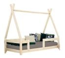 Lit Simple En Bois Nakana Tipi 90x190cm