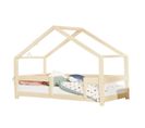 Lit Cabane Lucky 80x180cm Verni