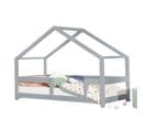 Lit Cabane Lucky 90x180cm Gris