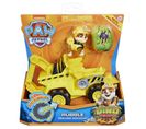 Vehicule + Figurine Deluxe Ruben Dino Rescue 6059519 Voiture A Remonter Jeu Jouet Enfant 3 Ans