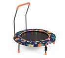 Trampoline Pour Enfants Ø92cm Avec Lumières LED, Pour Enfants 3-6 Ans Charge 25kg