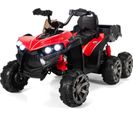 12v Quad Electrique Enfants Avec Lumières LED Et Musique,  129 X 69 X 72 Cm (rouge)