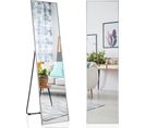 Miroir Sur Pied Rectangulaire-miroir Mural, 40 X 60 Cm, Miroir En Pleine Longueur Argent