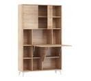 Armoire Placard Convertible En Bureau Et Table Home Office 175x105x34cm « Meggie 2-sonoma Artisan»