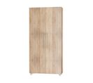 Armoire Lit Escamotable Vertical 90x200 Cm Sonoma Artisan Avec Porte Lit Rabattable Lit Mural Todor