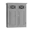 Armoire Murale Pour Salle De Bain Dawson Avec 2 Portes, Gris