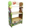 Meuble Bibliothèque En Bois Enfant - Dinosaure Livre Jouet