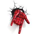 Applique Murale 3d LED Marvel Main De Spiderman