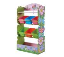 Meuble De Rangement à Jouets Avec Bacs Bois Fantaisie