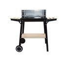 Barbecue Mobile Et Pratique Bois Ou Charbon - Buffalo