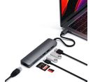 Hub Usb-c Slim Avec Adaptateur Ethernet Satechi