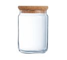 Pot 1l Pure Jar Cork - Luminarc