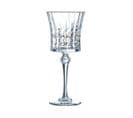 6 Verres à Vin Rouge Et Blanc 27cl Lady Diamond - Cristal D'arques