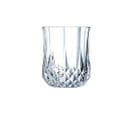 6 Verres à Eau 23cl - Verre Ultra Transparent Au Design Vintage