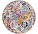 Tapis Rond Vintage Oriental Multicolore/orange Ø 160