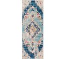 Tapis De Couloir Vintage Oriental Multicolore/bleu 80x220