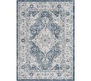 Tapis Vintage Oriental Bleu/gris/jaune 160x220