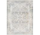 Tapis Vintage Lavable En Machine Gris/bleu 160x213