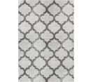 Tapis Vintage Marocain Traditionnel Blanc/gris 120x170