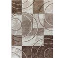 Tapis Scandinave Rétro - Marron Et Beige  - 200x275cm