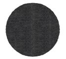 Tapis Rond Shaggy Moderne Gris Foncé Ø 200