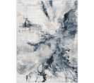 Tapis Abstrait Moderne Bleu/gris 120x170