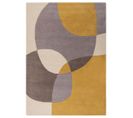 Tapis De Salon Glee En Laine - Jaune - 160x230 Cm