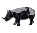 Statue L54 cm RHINOCEROS Noir