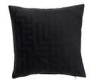 Coussin 40x40 cm MAZE Noir