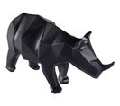 Statue L. 29,5 cm RHINOCEROS Noir