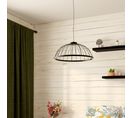 Suspension Led D. 49 cm HALDEN Noire