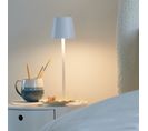 Lampe nomade IP44  H. 36 cm VIK Blanche